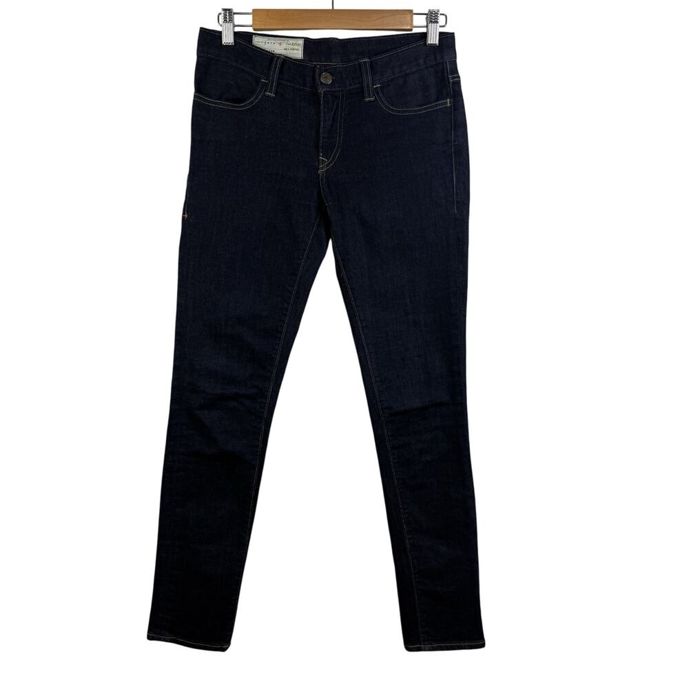 Imogene + Willie Jesse Jeans Size 26 Dark Wash Denim Skinny Ankle Low Rise USA